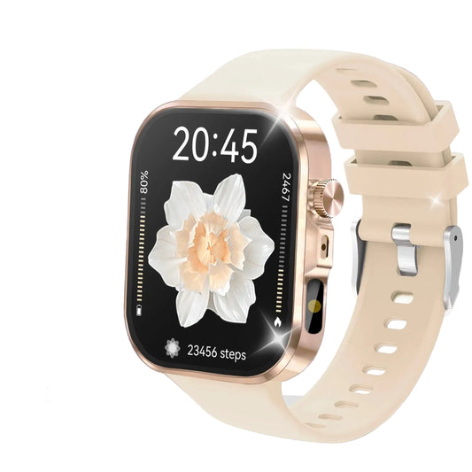 2026 New Hot Smartwatch 2.01 Screen Voice Assistant - flash light