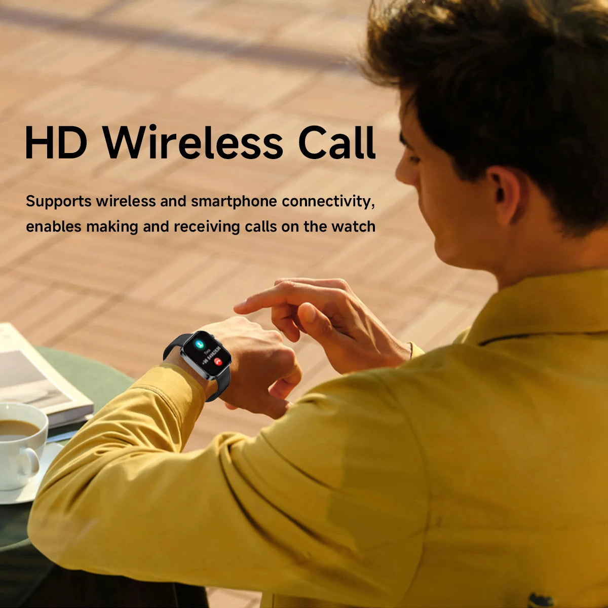 2026 New Hot Smartwatch 2.01 Screen Voice Assistant - flash light