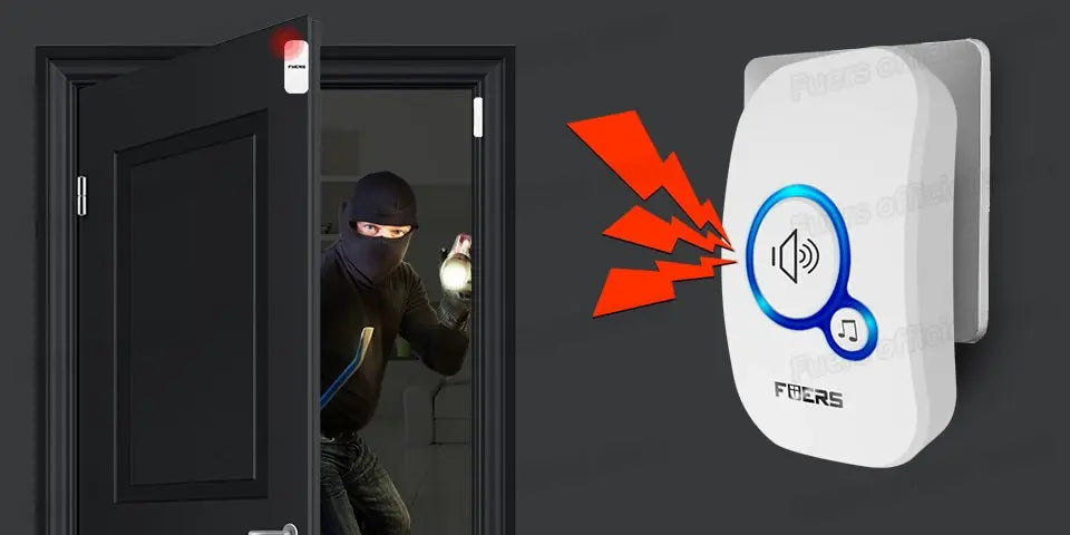 Fuers Smart Wireless waterproof  Doorbell – Never Miss a Visitor