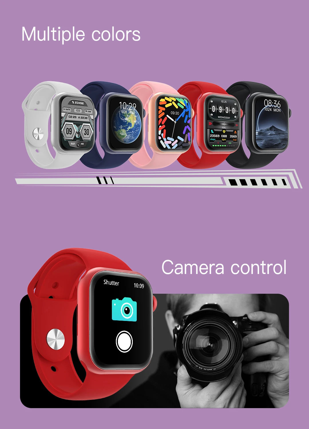Smart Watch for Women Calorie Counting Sport Watch