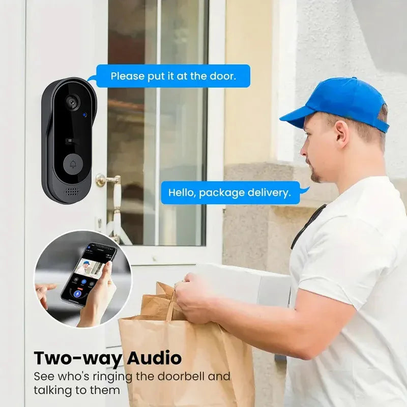 Tuya Smart Video Doorbell Camera – WiFi HD Security