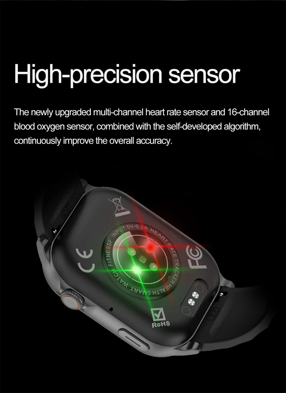 LIGE AMOLED Smart Watch large touch screen 2.01 inch