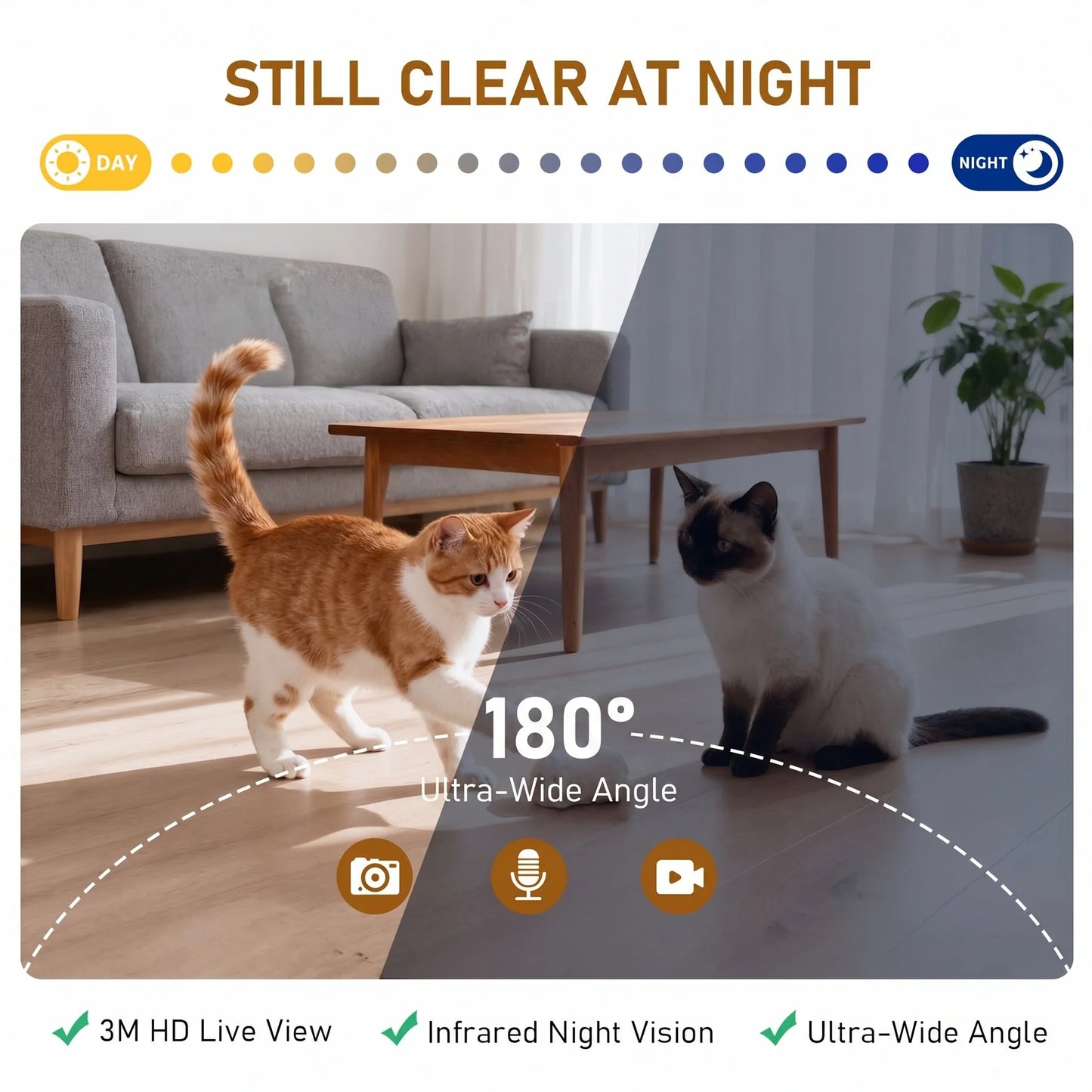 6.5L Automatic Cat Feeder Rechargeable Wifi Smart Pet Feeder App Controlled Cat Feeder With Camera Built-in Battery Cat Dog Feeder