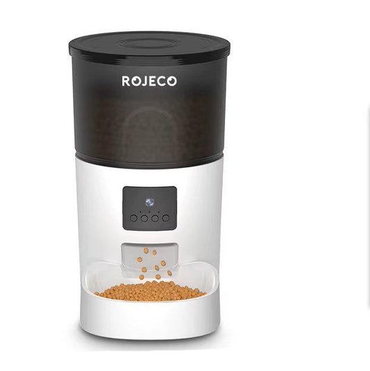 ROJECO Smart Pet Feeder – See, Talk & Feed Your Pets Remotely