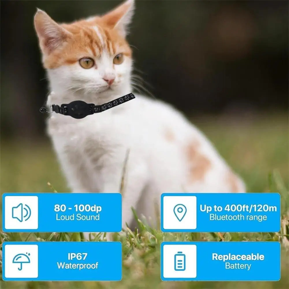 Smart GPS Pet Tracker Collar – Anti-Lost for Cats & Dogs