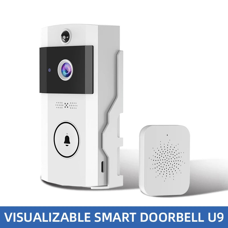 Smart Solar Doorbell – No Charging Hassle, Full Security