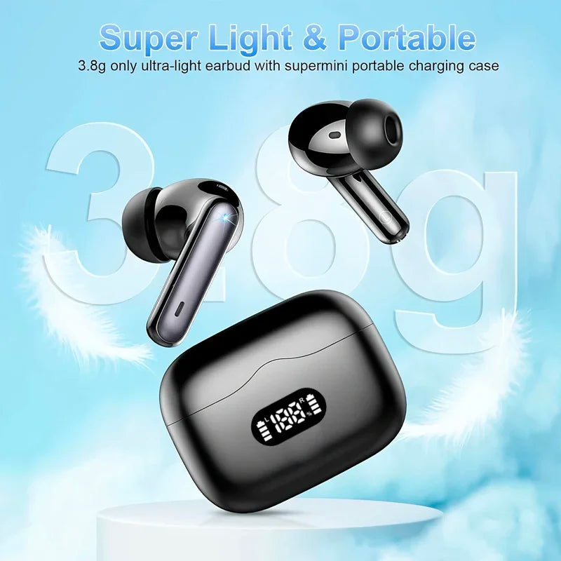 UYUXIO Wireless ANC Earbuds – Bluetooth 5.3 & Noise Cancelling
