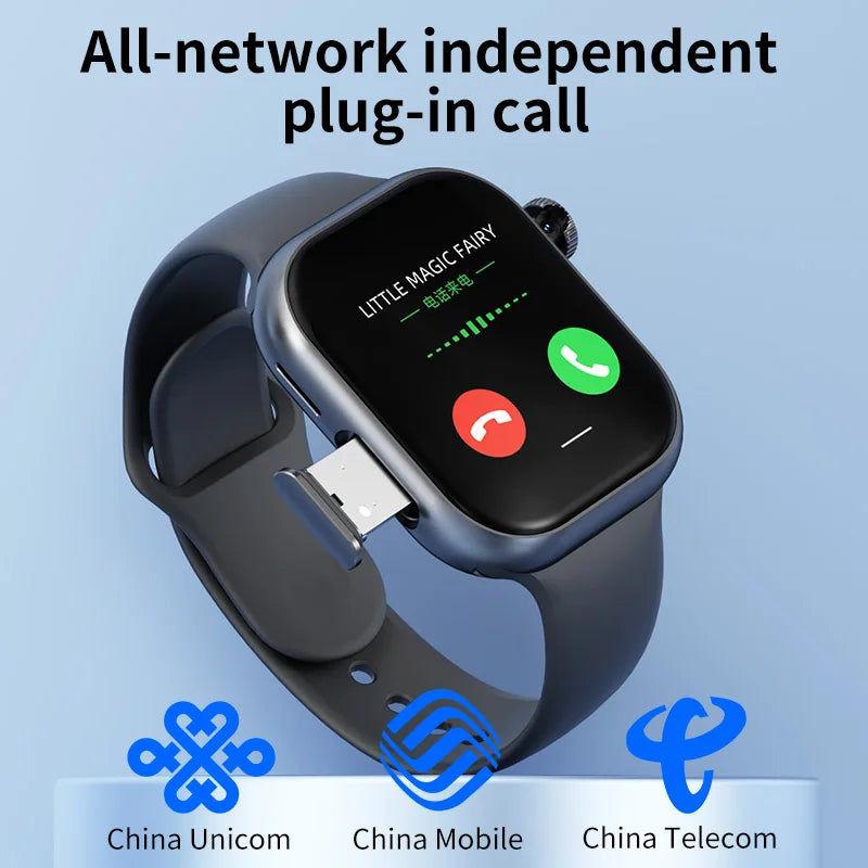 5G Smart Watch S10 Series Android 800W Camera 4G/5G LTE Sim Card GPS WIFI 2.26 inch 490*580 Amoled 128GB Storage Game