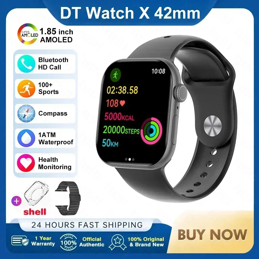 New Watch Series 10 Mini 3D Surround Music NFC Bluetooth 1.85 inch