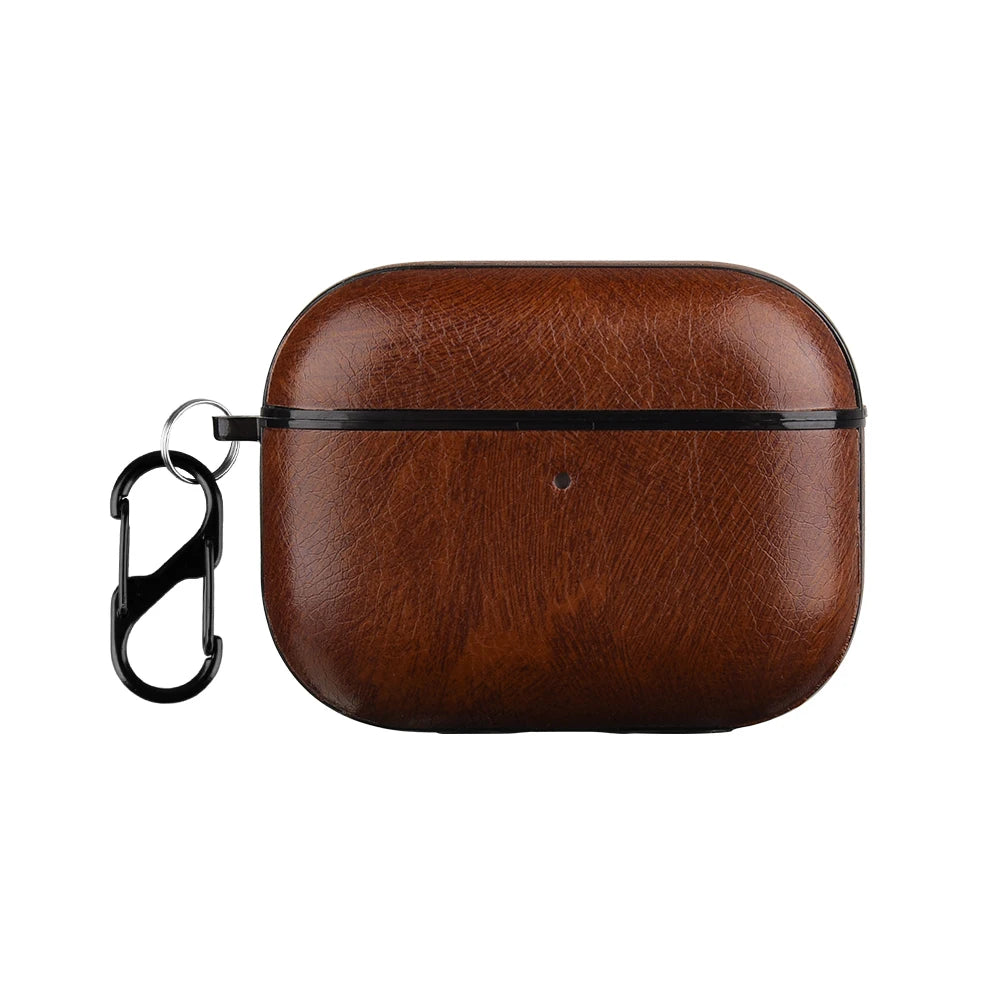 Luxury Leather AirPods Case – Elegant Everyday Protection