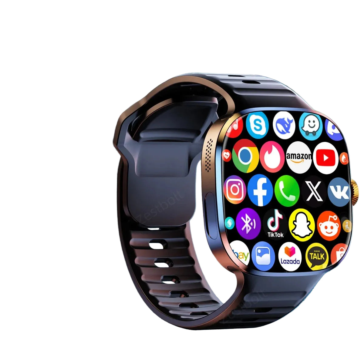 New M99 5G Cellular Version Smartwatch 2.4inch Amoled Larger Screen Rotary Camera Sim Card Slot WIFI