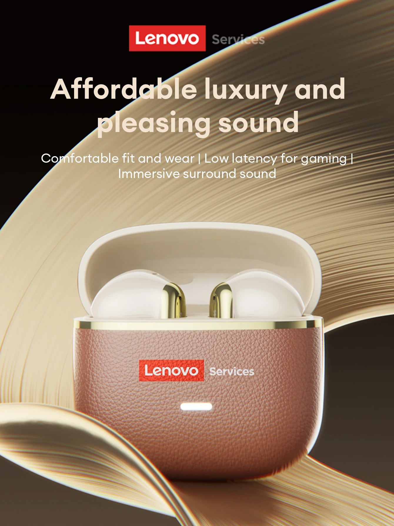 Lenovo TWS Earbuds – Clear Calls & Noise Control