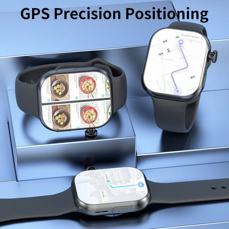 5G Smart Watch S10 Series Android 800W Camera 4G/5G LTE Sim Card GPS WIFI 2.26 inch 490*580 Amoled 128GB Storage Game