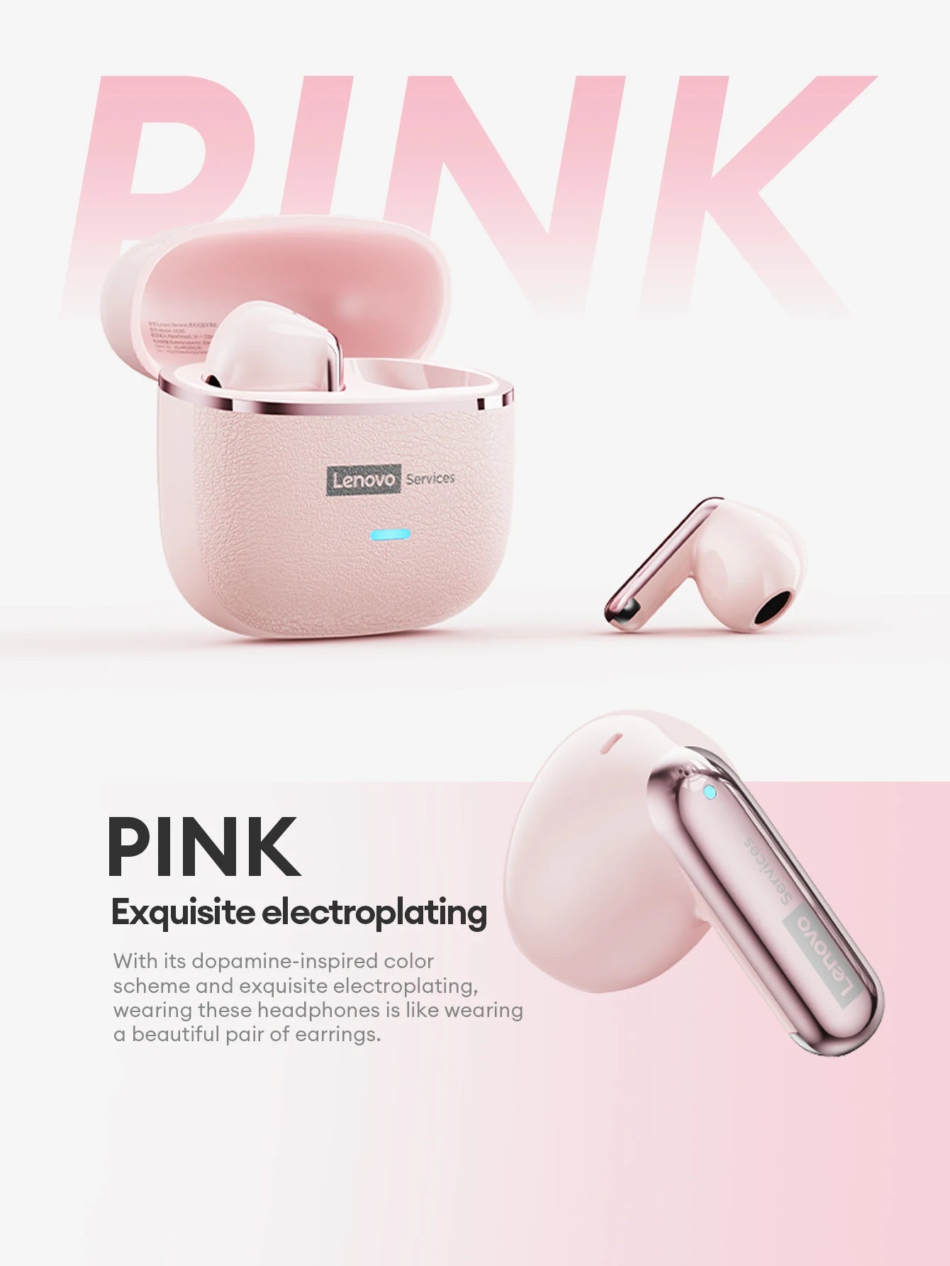 Lenovo TWS Earbuds – Clear Calls & Noise Control