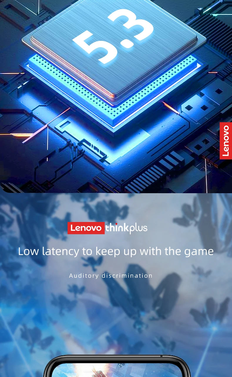 Lenovo XT88 Wireless Earbuds – HiFi Sound & Noise Reduction