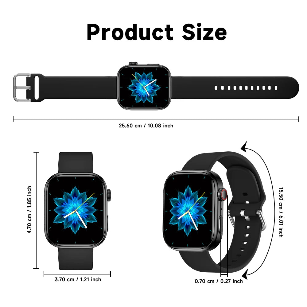 SIMSONLAB Smartwatch 2.01"HD