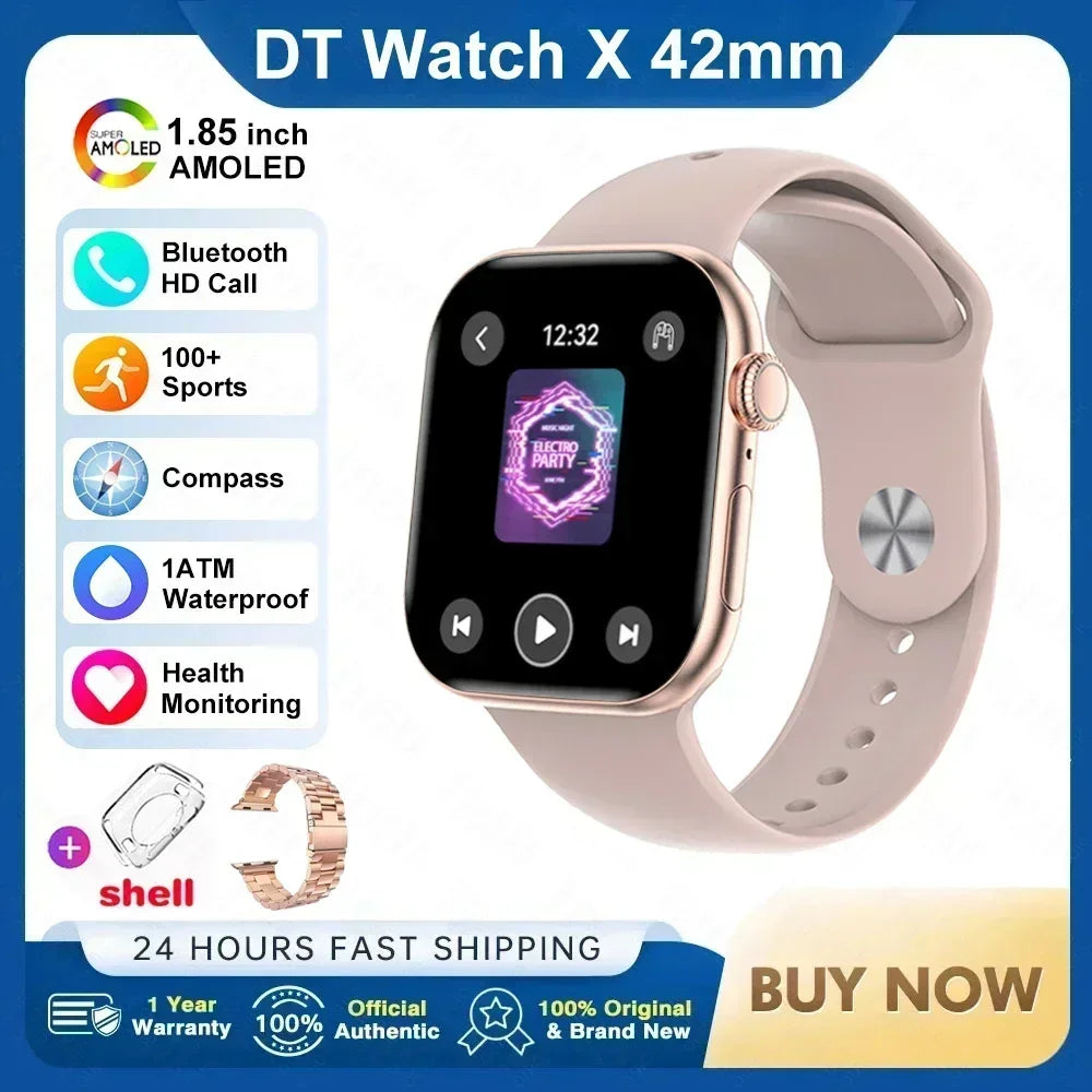 New Watch Series 10 Mini 3D Surround Music NFC Bluetooth 1.85 inch