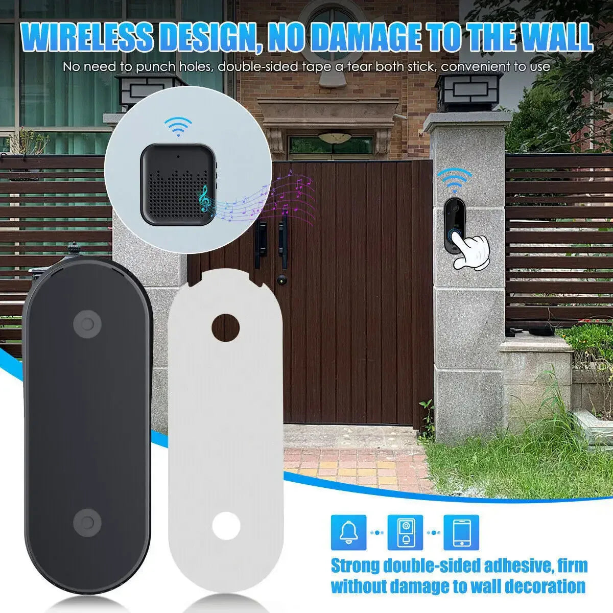 Tuya Smart Video Doorbell Camera – WiFi HD Security