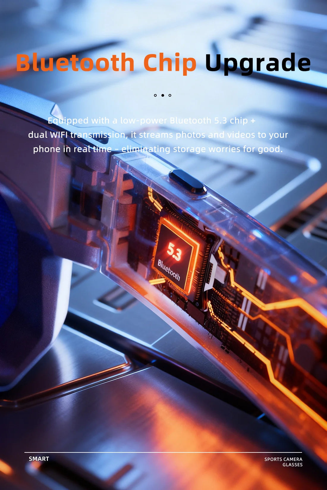 POV Smart Glasses – Capture Life Hands-Free (1080P)