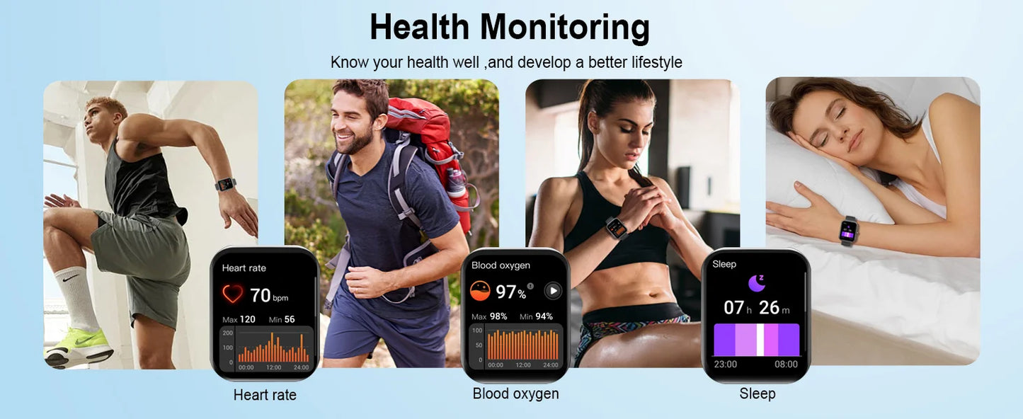 Nerunsa Smart Watch 1.96 inch