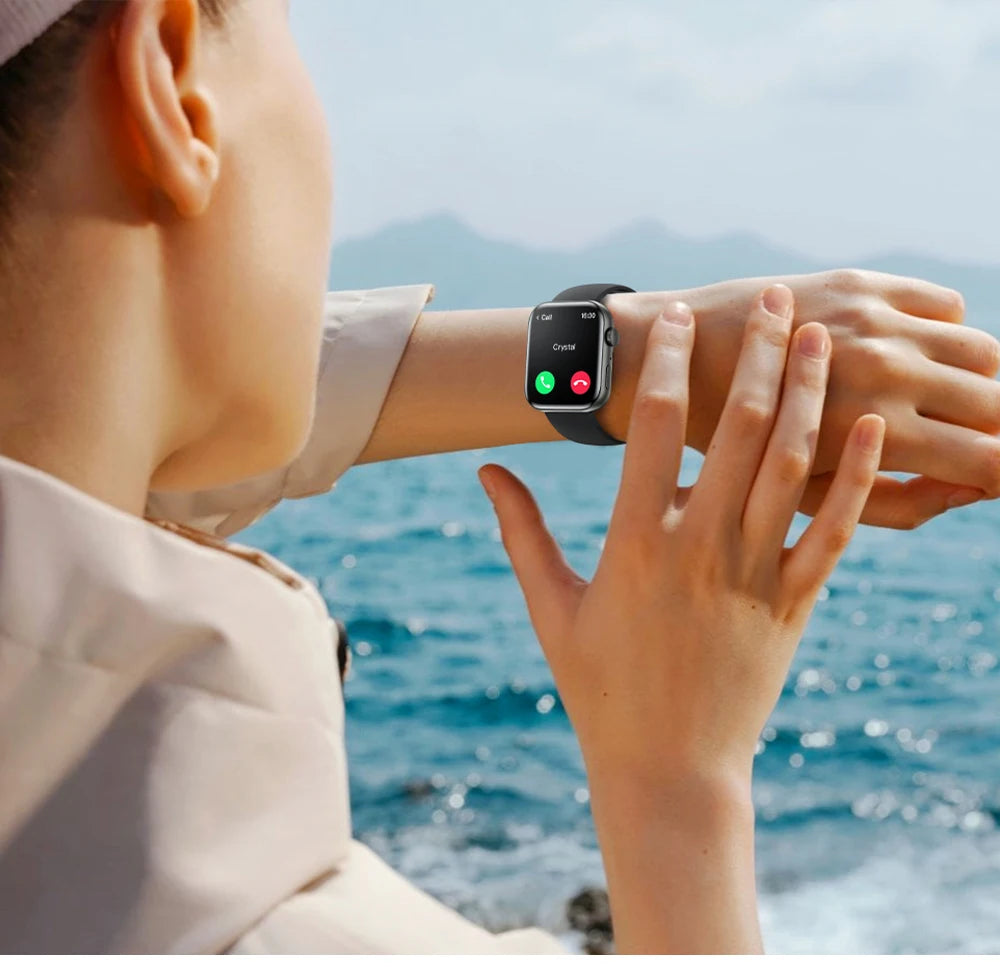 HD 2026 Watch Series 11 - NFC - Waterproof HD AMOLED Screen GPS Track Men Smartwatch - GPS