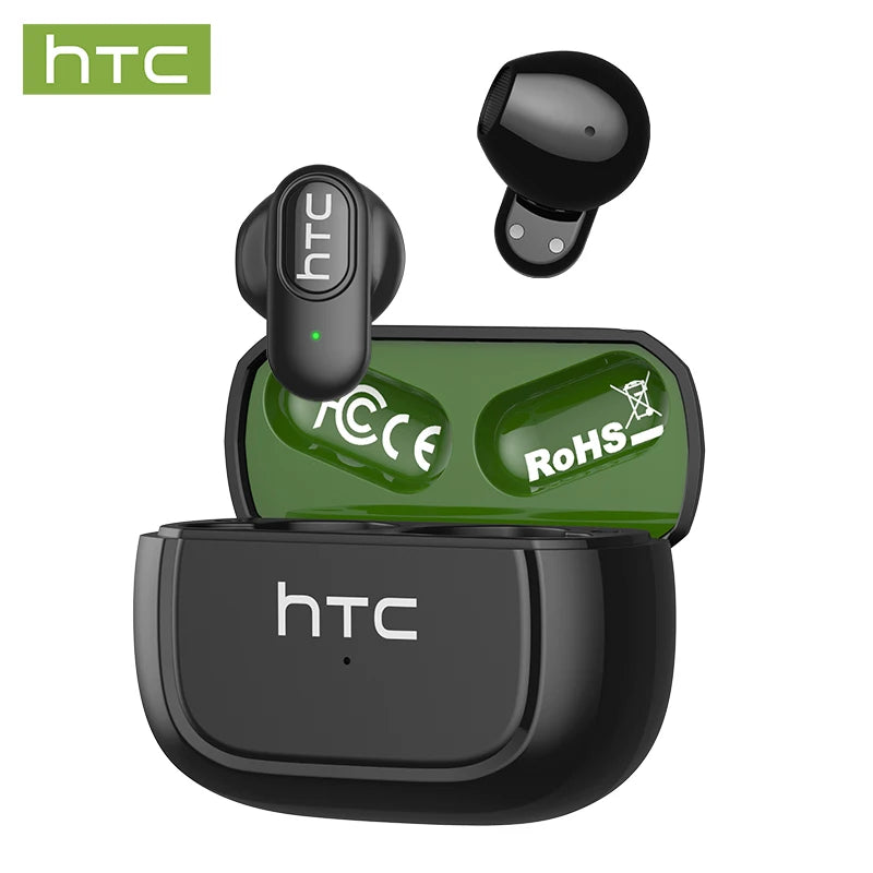 HTC Mini TWS Earbuds – Bluetooth Wireless & Noise Reduction