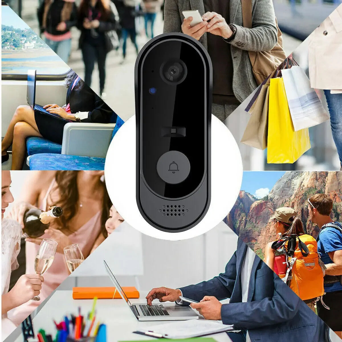 Tuya Smart Video Doorbell Camera – WiFi HD Security