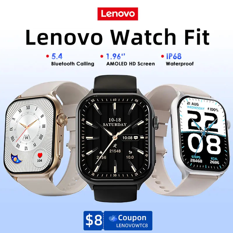 Original Lenovo Smart Watches