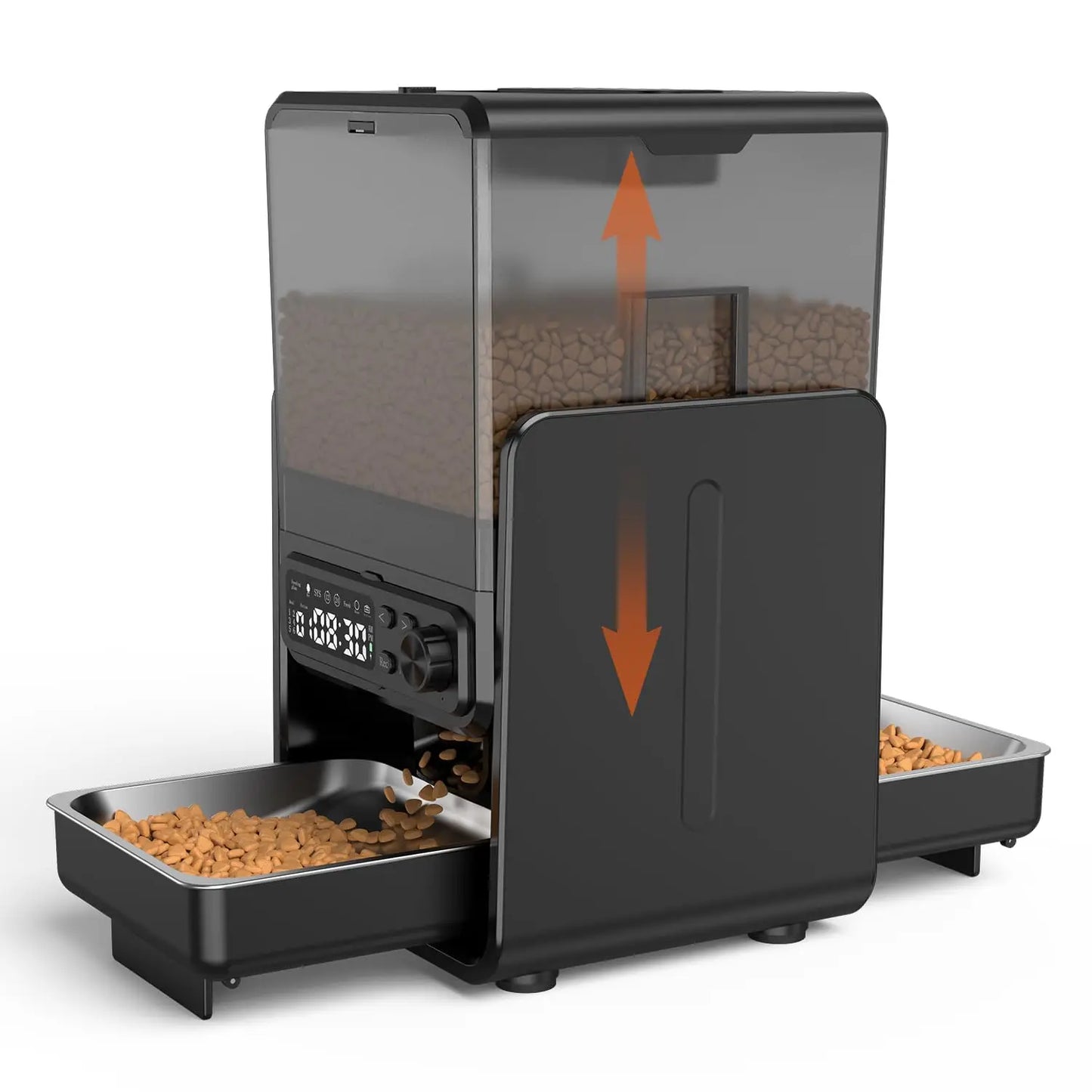 Smart WiFi Cat Feeder – Dual Bowl Automatic Pet Feeder