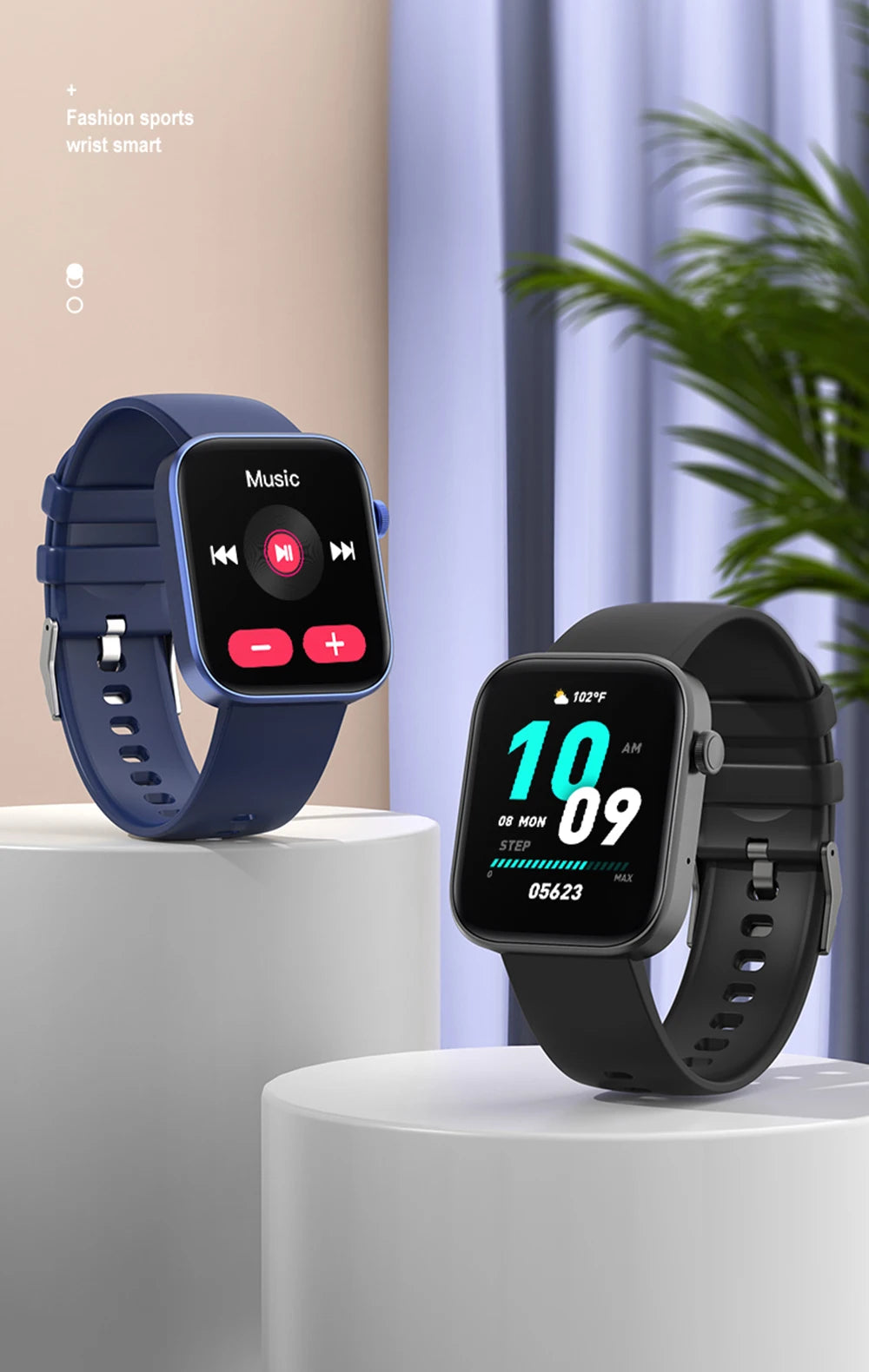 COLMI P71 Smartwatch touch screen 1.9 inch 4-5 days battery life