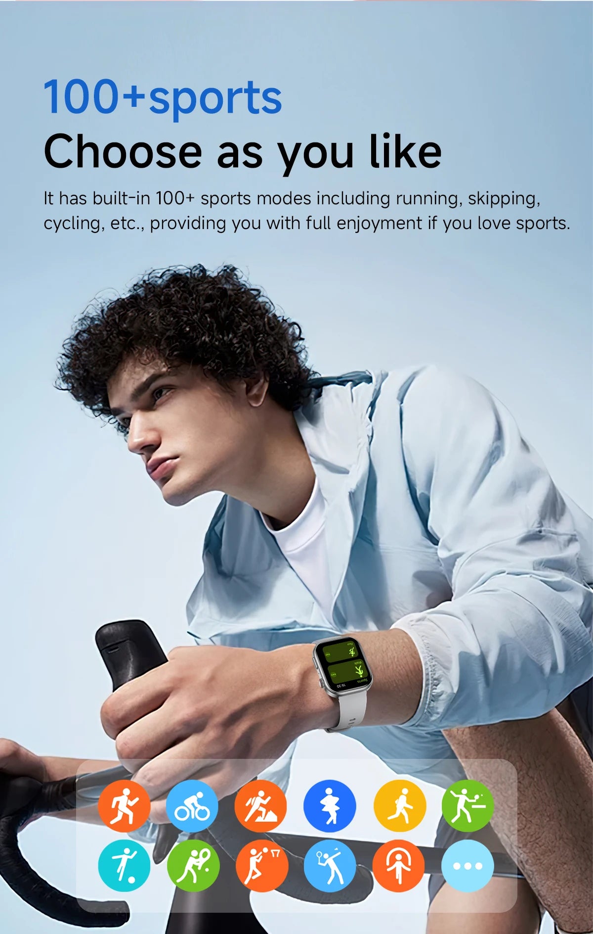 SIMSONLAB Smartwatch 2.01"HD