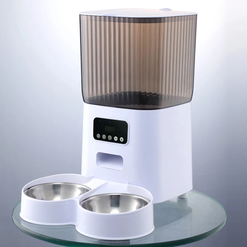 5L Smart Pet Feeder – See, Talk & Feed Your Pet from Anywhere via WiFi