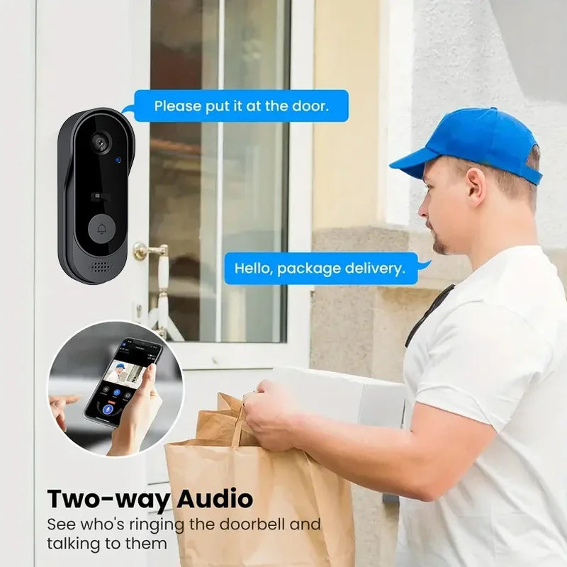Tuya Smart Video Doorbell Camera – WiFi HD Security