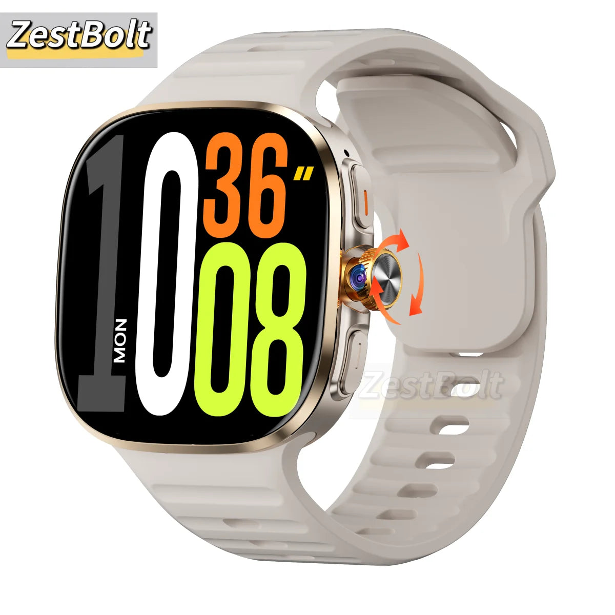New M99 5G Cellular Version Smartwatch 2.4inch Amoled Larger Screen Rotary Camera Sim Card Slot WIFI