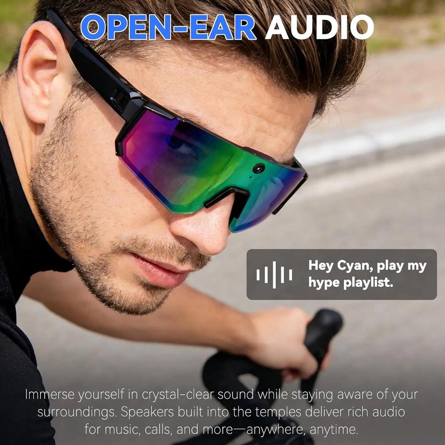 POV Smart Glasses – Capture Life Hands-Free (1080P)