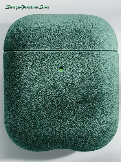 Luxury Suede AirPods Case – Elegant & Protective Design