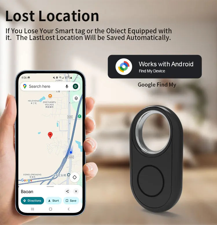 Never Lose Your Items – Smart Anti-Lost Tracker Tag