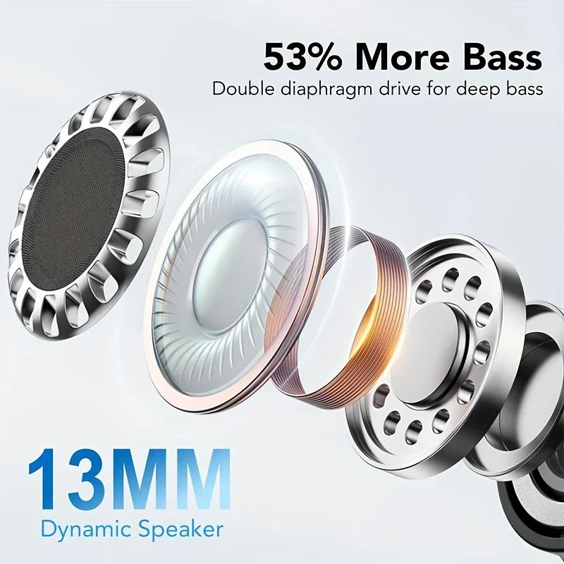 UYUXIO Wireless ANC Earbuds – Bluetooth 5.3 & Noise Cancelling