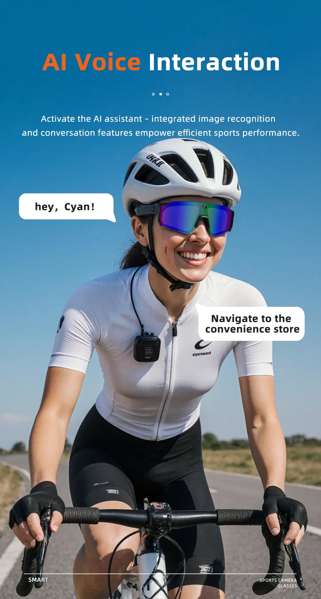 POV Smart Glasses – Capture Life Hands-Free (1080P)