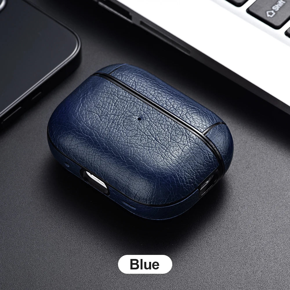 Luxury Leather AirPods Case – Elegant Everyday Protection