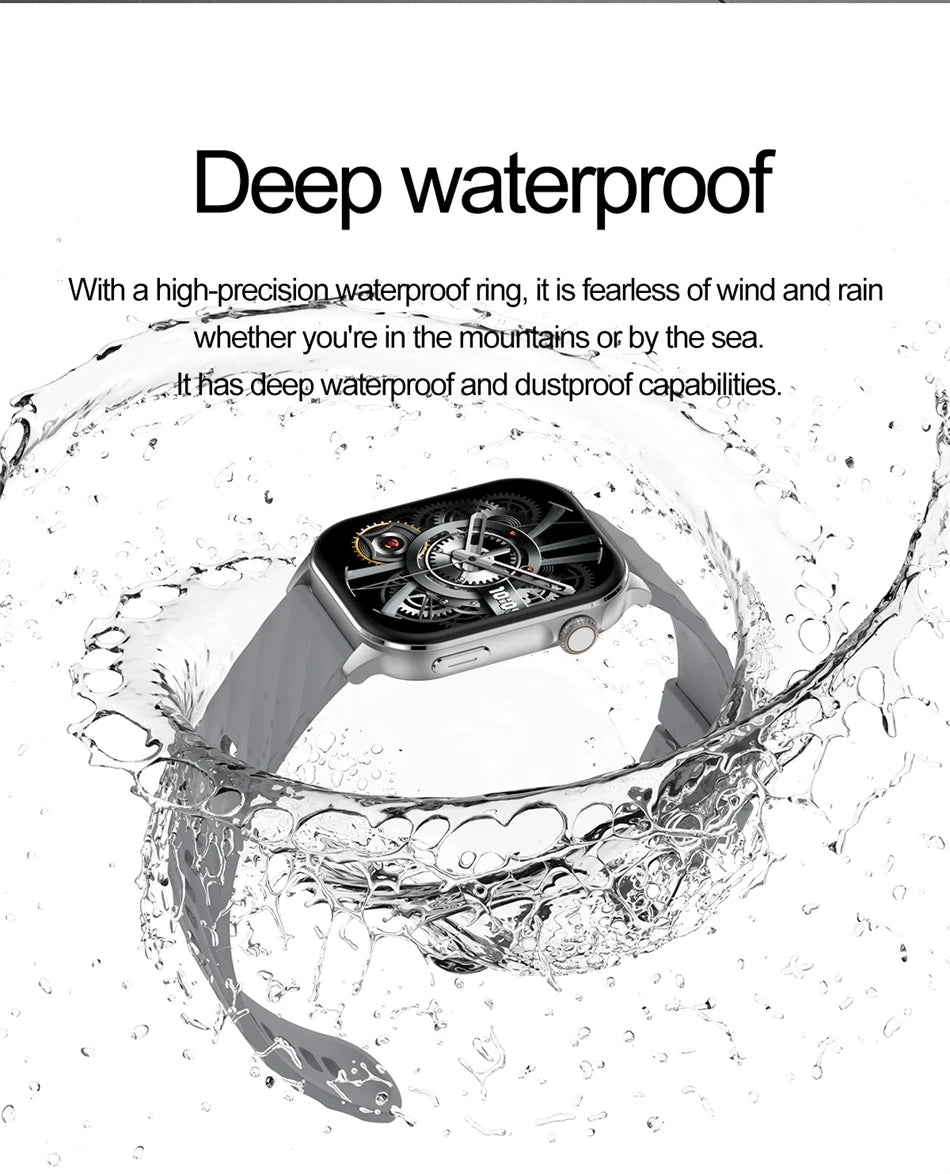 LIGE AMOLED Smart Watch large touch screen 2.01 inch