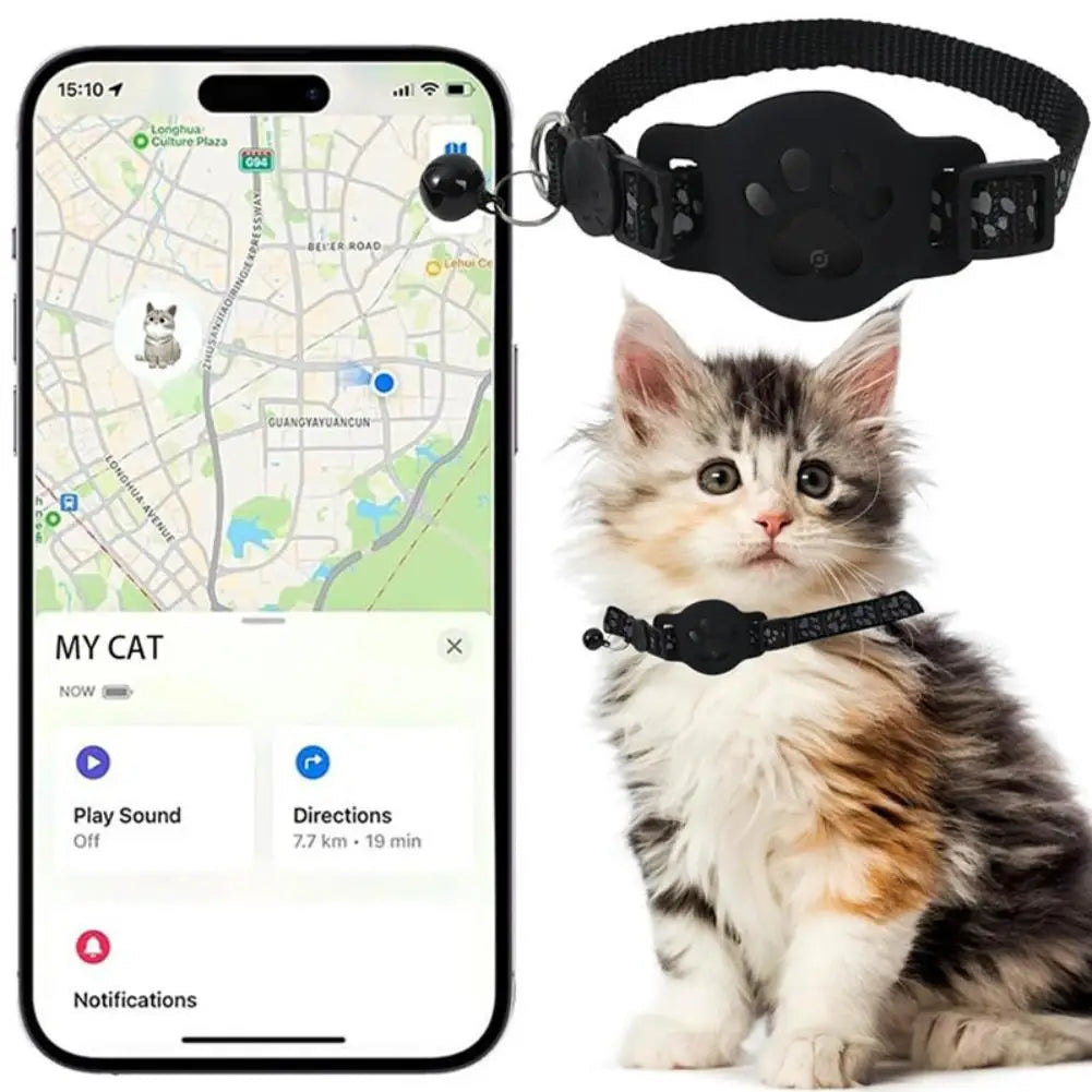 Smart GPS Pet Tracker Collar – Anti-Lost for Cats & Dogs