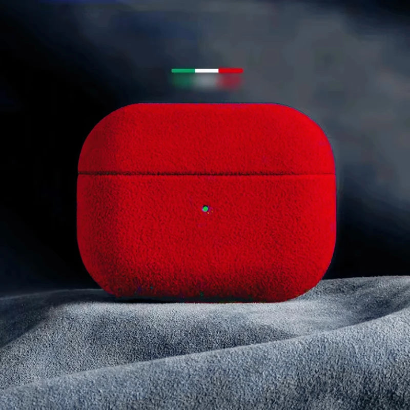 Luxury Suede AirPods Case – Elegant & Protective Design