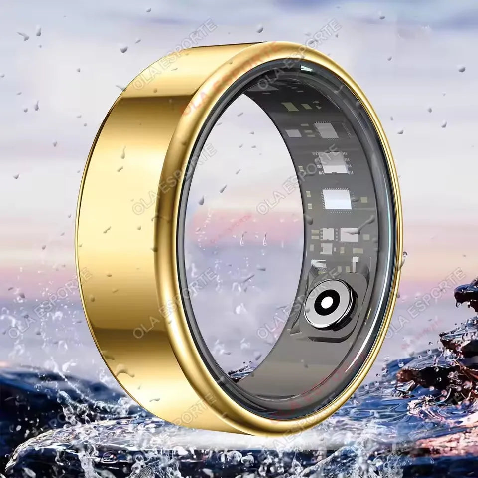 R10 Smart Ring with Charging Dock  Health Sleep Heart Rate Monitoring 5ATM Waterproof Multi-sport Mode