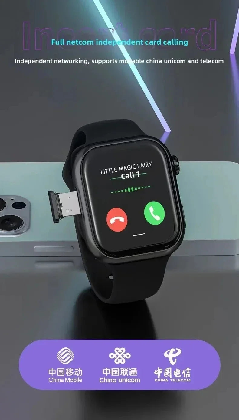 Innovative VP09 Smartwatch 4G 5G Dual SIM Android OS GPS Navigation WIFI Connection 8MP Camera Google Support Outdoor Watch