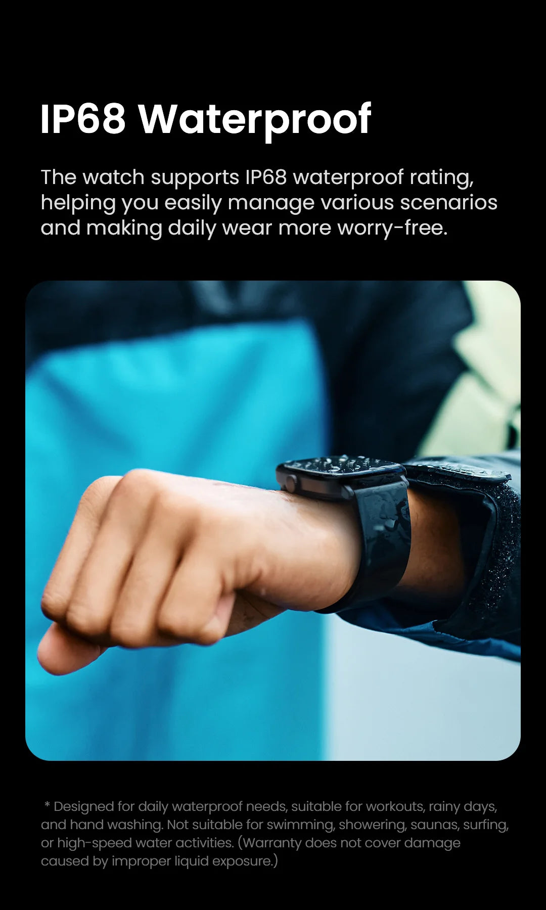 HAYLOU Watch RS5 Smart Watch 2.01'' AMOLED Display Bluetooth Call Voice Assistant Waterproof Sport Activity Fitness Smartwatchs