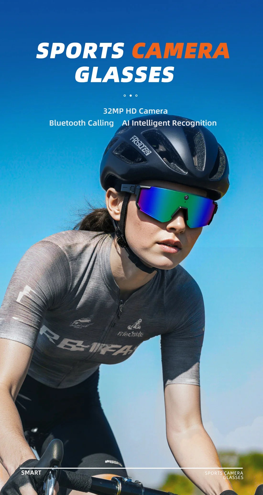 POV Smart Glasses – Capture Life Hands-Free (1080P)