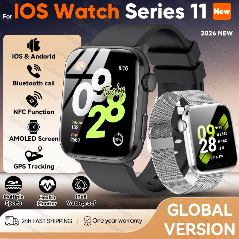 2026 New IOS Series 11 Smart Watch