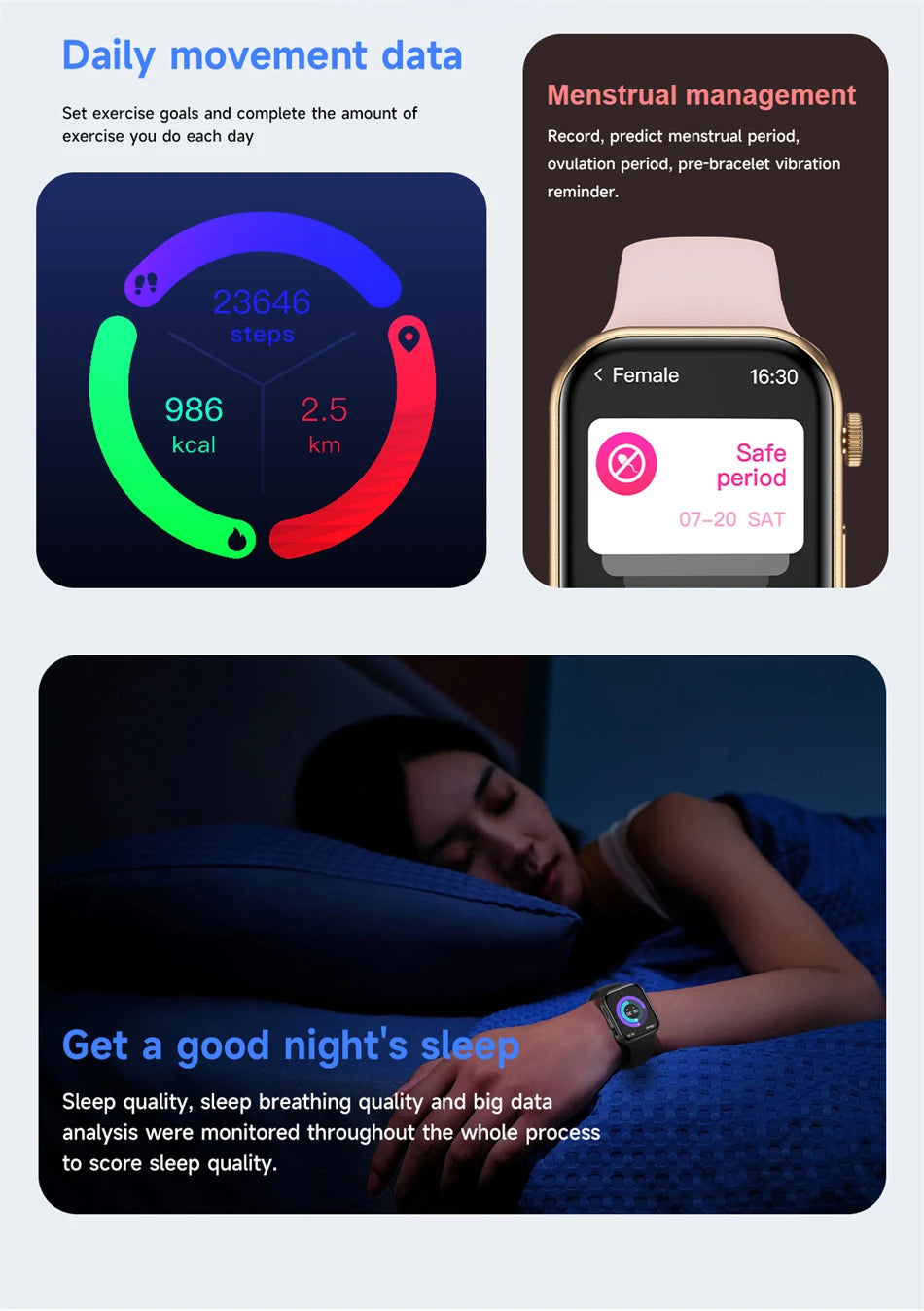 FIT 3 Smart Watch 2.01 inch
