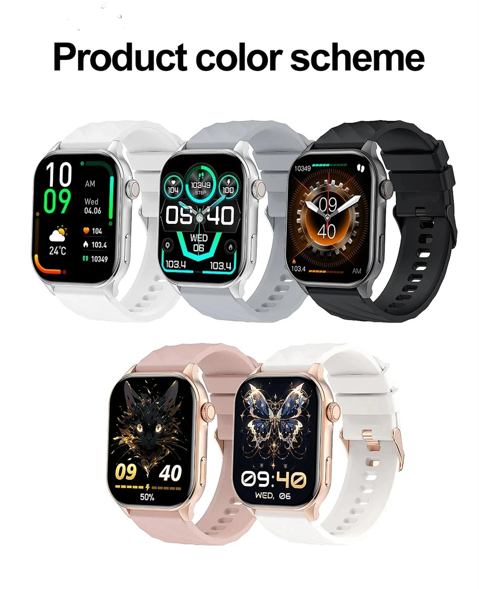 LIGE AMOLED Smart Watch large touch screen 2.01 inch